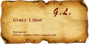 Glatz Libor névjegykártya